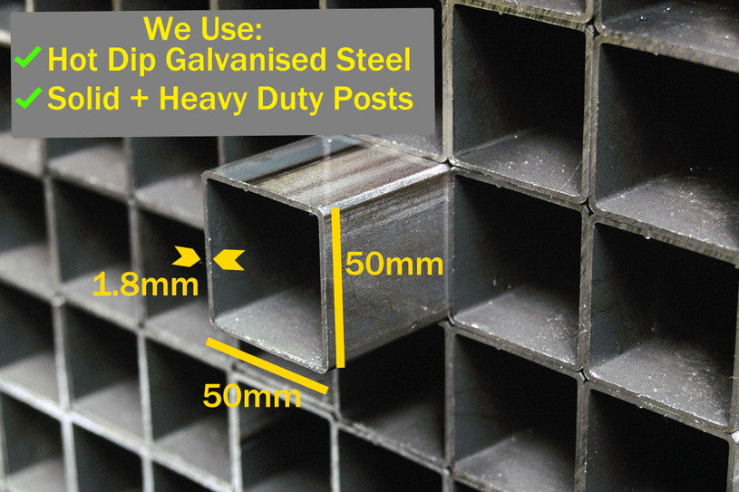 6m x Portable Carport Kit Shade Shed