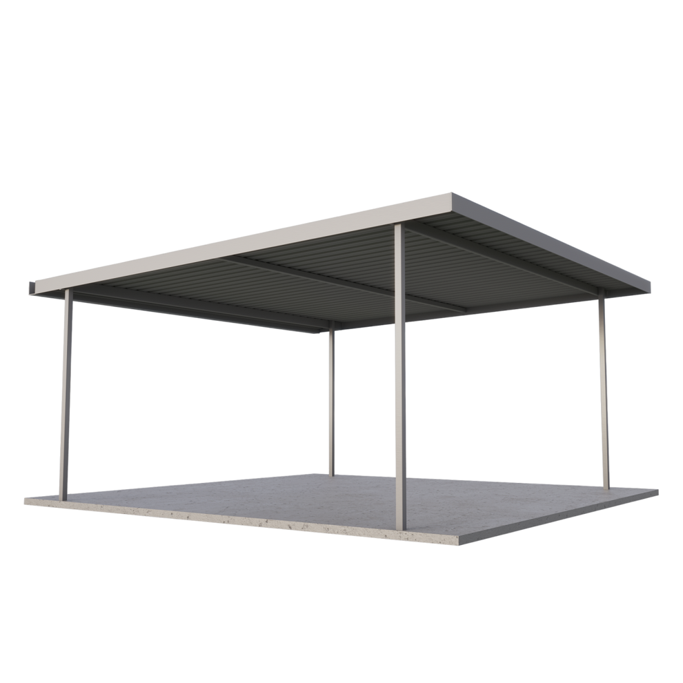 5.5m x 5.4m Double Carport