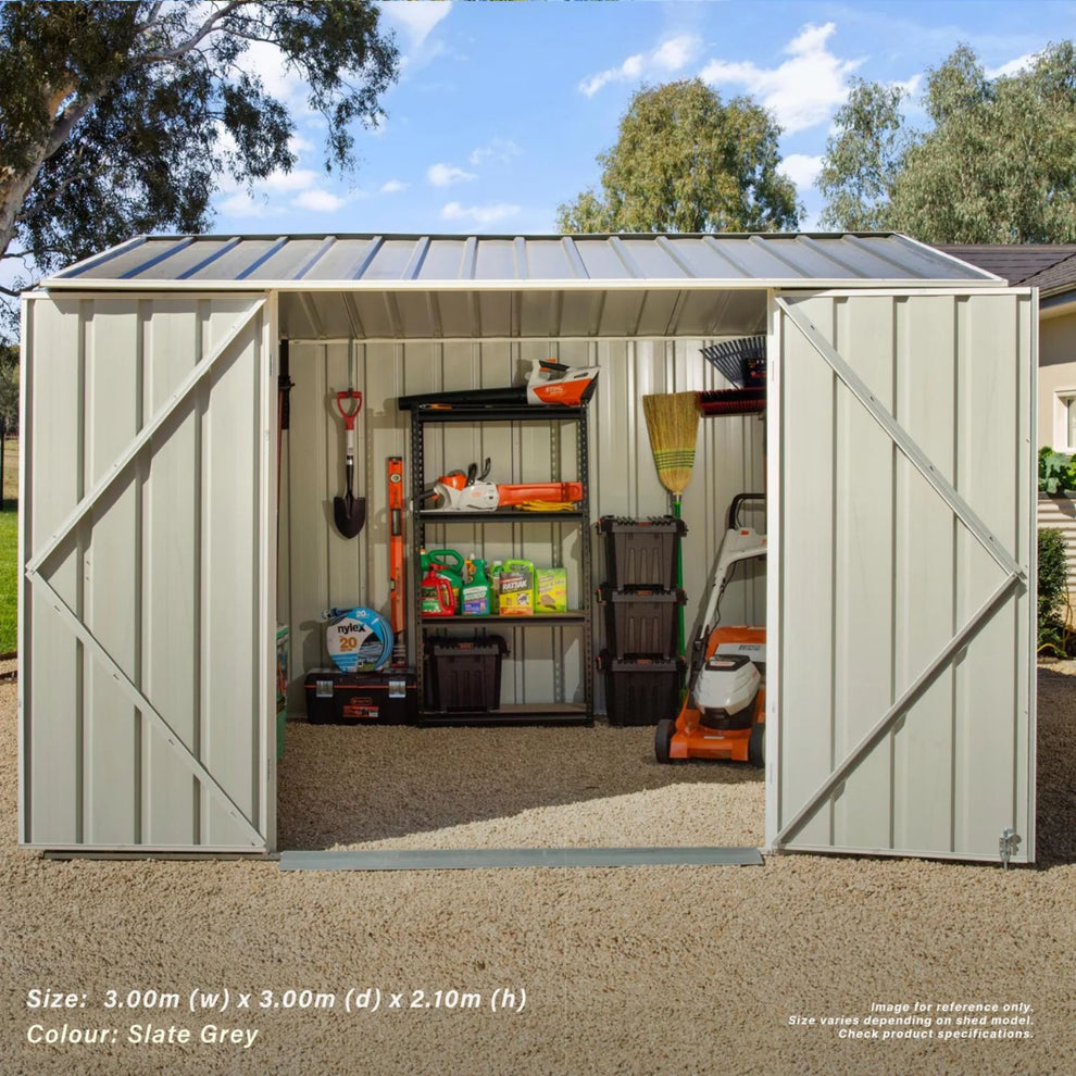 3.75m x 3m Gable Roof Garden Shed