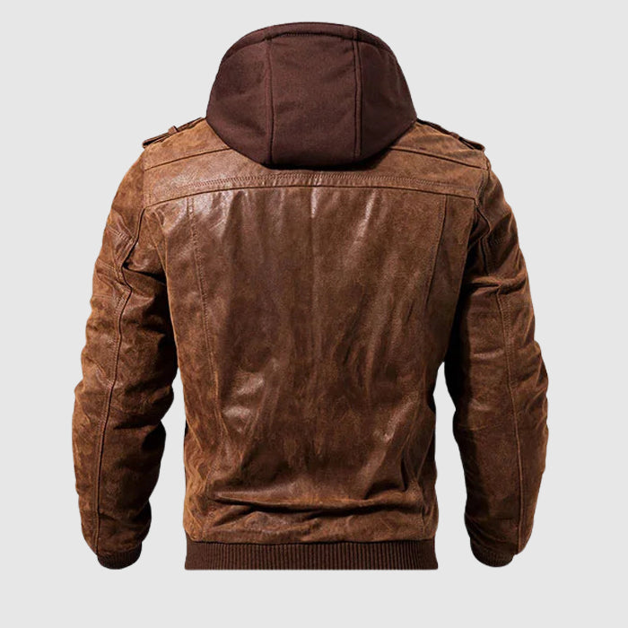Lorenzo Vitali Ironwood Leather Jacket