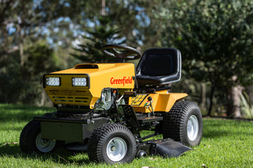 Greenfield Fastcut Deluxe COX 24hp V Twin 34", Friction Drive (GD24C34)