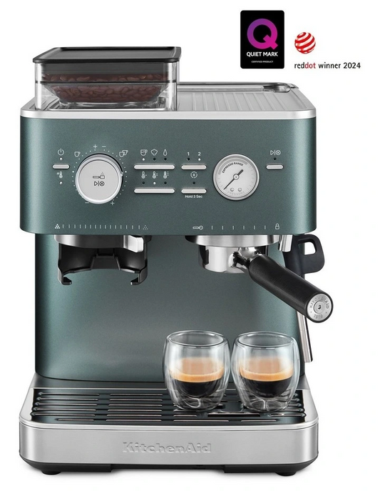 KitchenAid Semi Automatic Espresso Machine with Burr Grinder