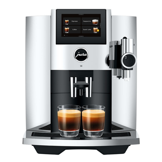 Jura S8 Automatic Coffee Machine Chrome