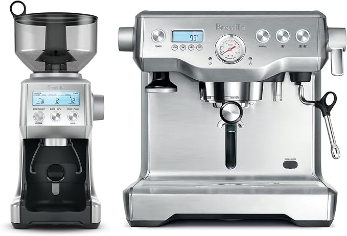 Breville the Dynamic Duo Coffee Machine and Grinder
