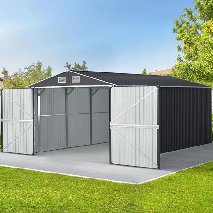Giantz 3x5.38M Garden Shed Outdoor Storage Workshop