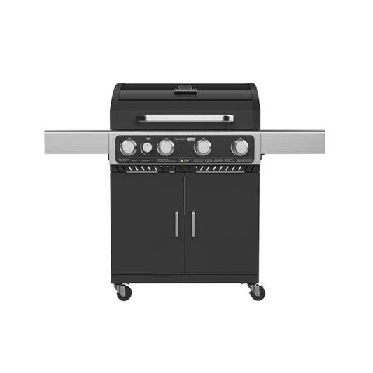 Gasmate Quasar 4B Trolley BBQ with Solid Hood