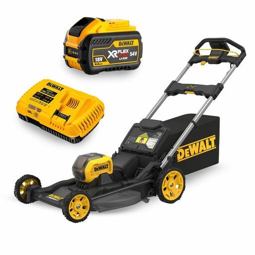 DeWalt 54V 1 x 9.0Ah 53cm Push Mower Kit DCMWP500X1-XE