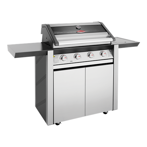 BeefEater 1600 Series 4 Burner BBQ & Trolley with Side Burner bmg1641sa
