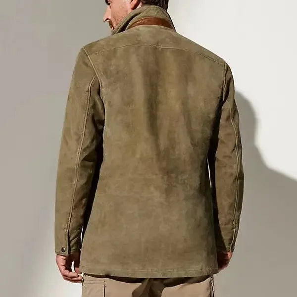 Alessandro Veneti Vintage Suede Coat