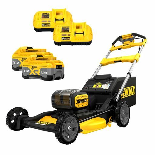DEWALT Mower Self Propelled 8Ah Kit 18V x 2 21" DCMWSP156W2-XE