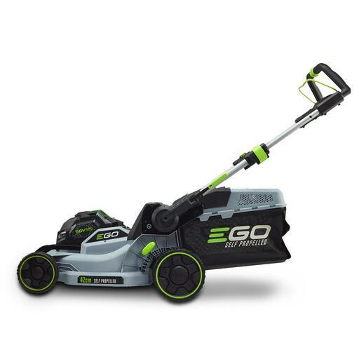 EGO LMST1703E-SP 56V 5.0Ah ARC-Lithium Cordless Brushless Power+ 420mm Lawn Mower with Carbon Fibre Shaft Brushless Line Trimmer Combo Kit