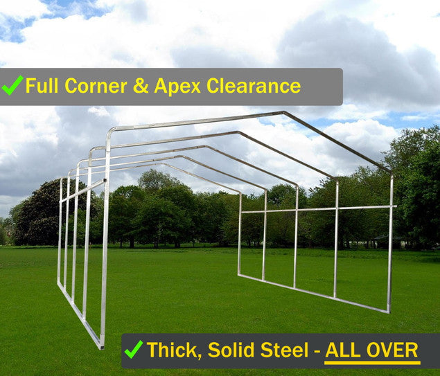 6m x Portable Carport Kit Shade Shed