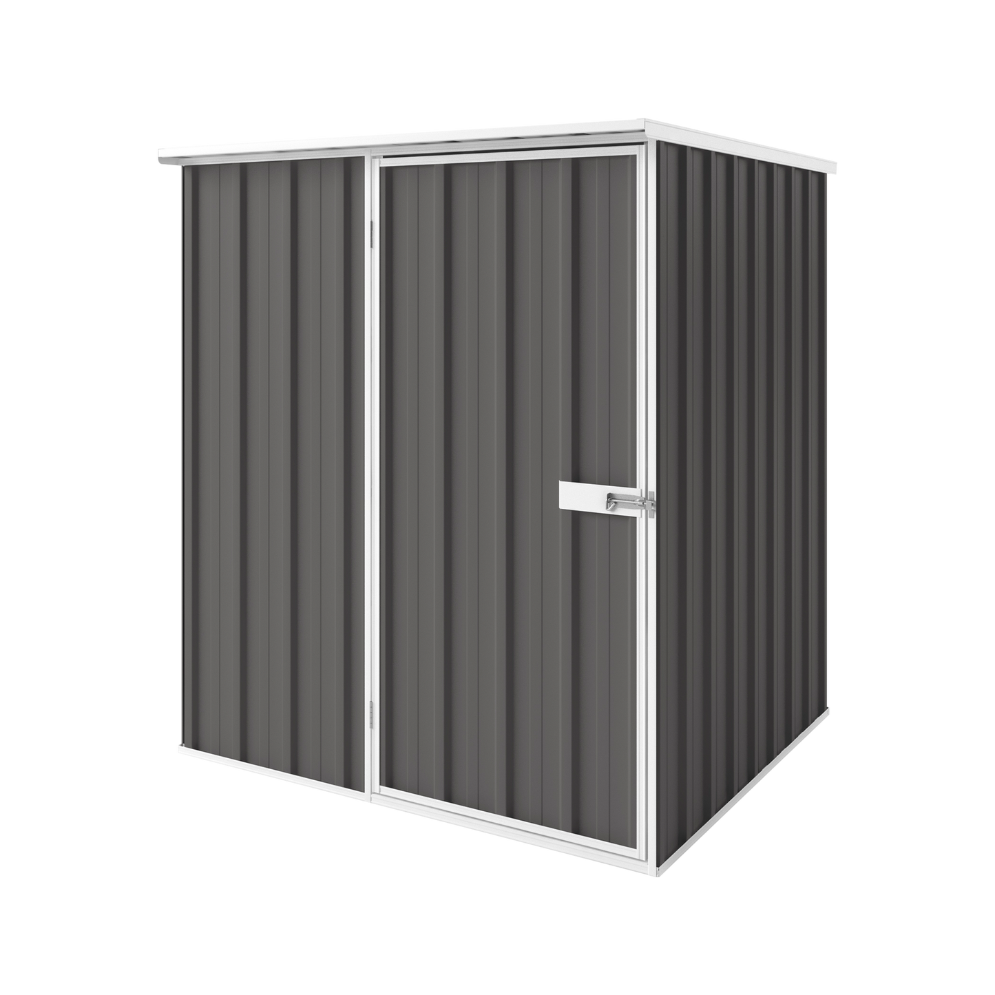 1.5m x 1.5m Flat Roof Garden Shed