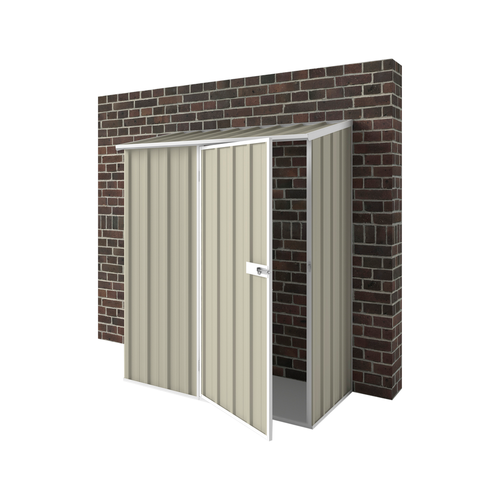 1.5m x 0.78m Off The Wall Garden Shed