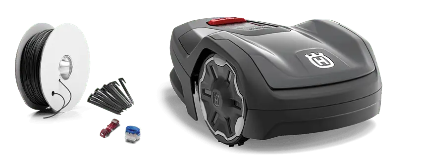 Husqvarna Automower Aspire R4 with installation kit