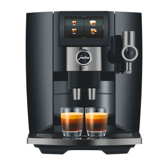 Jura J10 Piano Black Automatic Coffee Machine 15664