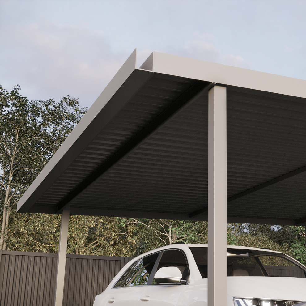 5.5m x 5.4m Double Carport
