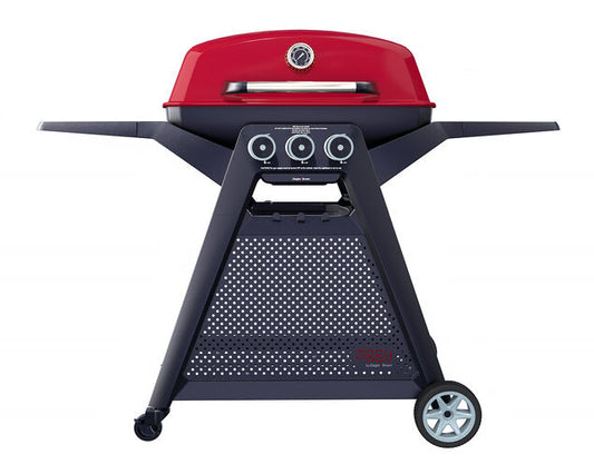 ziggy by ziegler and brown Ziggy Elite Triple Grill LPG BBQ on Cart