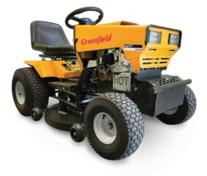 Greenfield Fastcut Deluxe COX 24hp V Twin 34", Friction Drive (GD24C34)