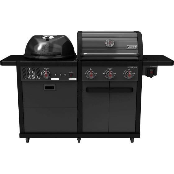 Coleman Revolution Dual Fuel BBQ Black Matte revdfbma